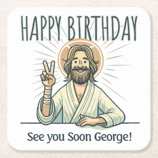 "Tot ziens", Verjaardagscadeau, 55 Kartonnen Onderzetters