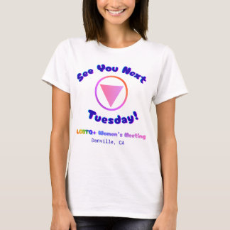 Tot ziens volgende dinsdag! T-shirt