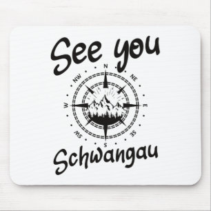 Tot ziens Wandelen Schwangau Duitsland Vakantie Sk Muismat