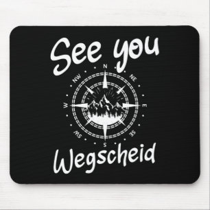 Tot ziens Wegscheid Duitsland Vakantie Ski Comp Muismat