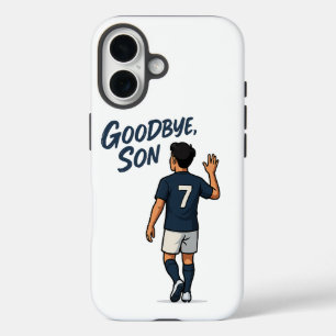 Tot ziens, zoon   Emotioneel nummer 7 Voetbaleerbe iPhone 16 Hoesje