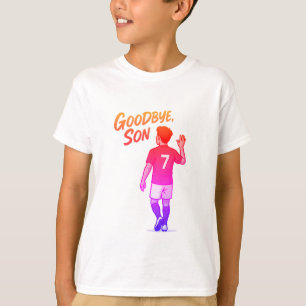 Tot ziens, zoon   Emotioneel nummer 7 Voetbaleerbe T-shirt