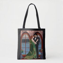 Tot zonsopgang LeeMariie's creatieve ontwerpen Tote Bag