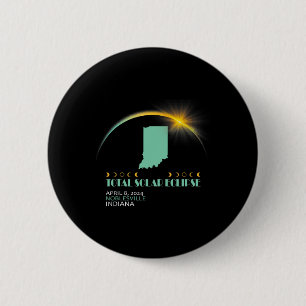 Totaal 2024 Zonsverduistering 2024 040824 Ronde Button 5,7 Cm