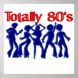 Totaal 80-disco poster
