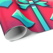 Totaal 80s Kerstpakpapier Cadeaupapier (Rol Hoek)