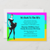 Totaal 80's Party Kaart (Achterkant)