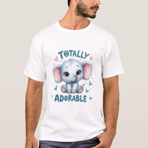 Totaal Aardige Olifant – Schattig Kawaii Dier T-shirt
