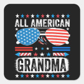 Totaal-Amerikaanse Oma Stickers (Voorkant)