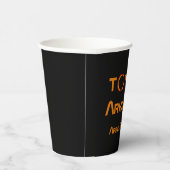 Totaal Arkansas 2024 Zonsverduistering Papieren Bekers (Rechts)