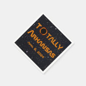 Totaal Arkansas 2024 Zonsverduistering Servet (Hoek)