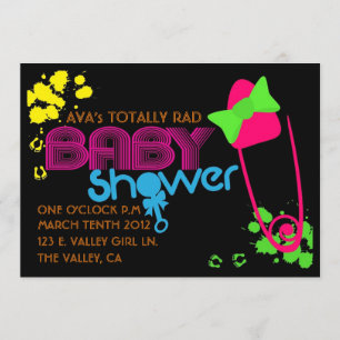 TOTAAL BABY (80) INVITATIE KAART