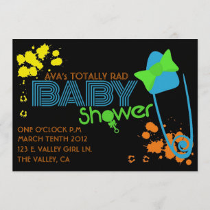 TOTAAL BABY (80) INVITATIE KAART