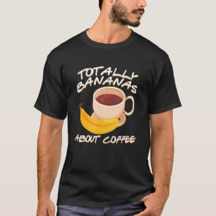 Totaal bananen voor katoenbananen t-shirt