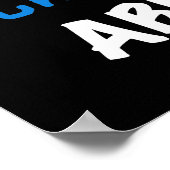 Totaal Blauwe T-shirts Geweldige Abuela en Giften Poster (Hoek)