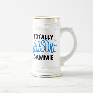 Totaal Blauwe T-shirts Geweldige Gammie en Giften Bierpul
