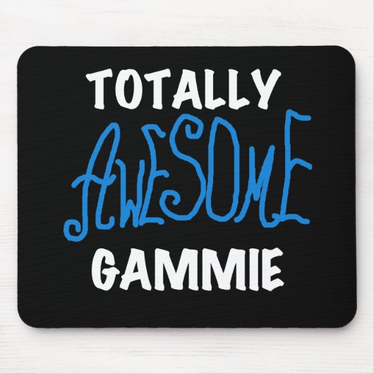 Totaal Blauwe T-shirts Geweldige Gammie en Giften Muismat (Voorkant)