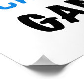 Totaal Blauwe T-shirts Geweldige Gammie en Giften Poster (Hoek)