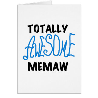 Totaal Blauwe T-shirts Geweldige Memaw en Giften