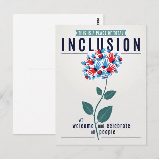 Totaal Briefkaarten voor inclusie (Voorkant / Achterkant)