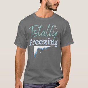 TOTAAL BROEIEN, WINTER WONDERLAND, ICE KOUD SNEEUW T-SHIRT