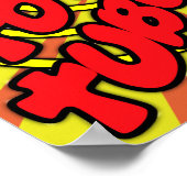 Totaal buisvormig poster (Hoek)