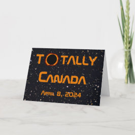 Totaal Canada 2024 Zonsverduistering Kaart