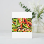 Totaal Chili Hoofd Briefkaart (Staand voorkant)