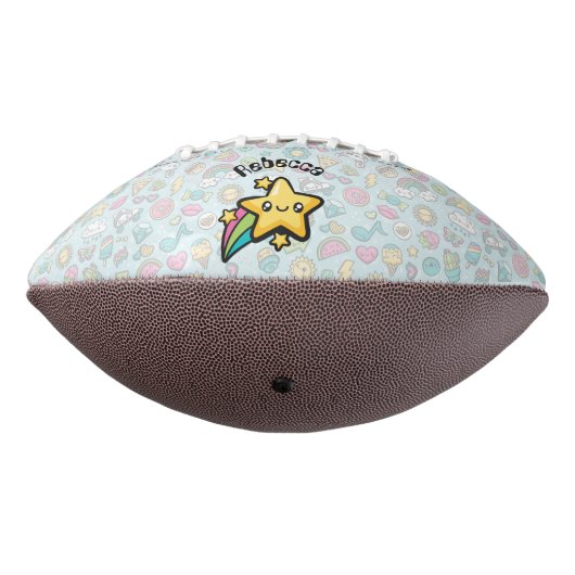 Totaal Cute Doodles American Football (Gedraaid 270)