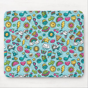 Totaal Cute Doodles mousepad Muismat