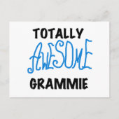 Totaal de Blauwe Giften van T-shirts Geweldige Briefkaart (Voorkant)