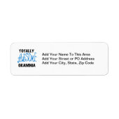 Totaal de Blauwe Giften van T-shirts Geweldige Etiket (Voorkant)