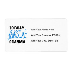 Totaal de Blauwe Giften van T-shirts Geweldige Etiket