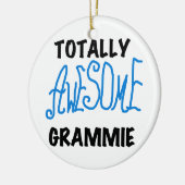 Totaal de Blauwe Giften van T-shirts Geweldige Keramisch Ornament (Links)