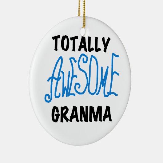 Totaal de Blauwe Giften van T-shirts Geweldige Keramisch Ornament (Rechts)