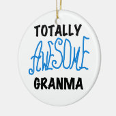 Totaal de Blauwe Giften van T-shirts Geweldige Keramisch Ornament (Links)