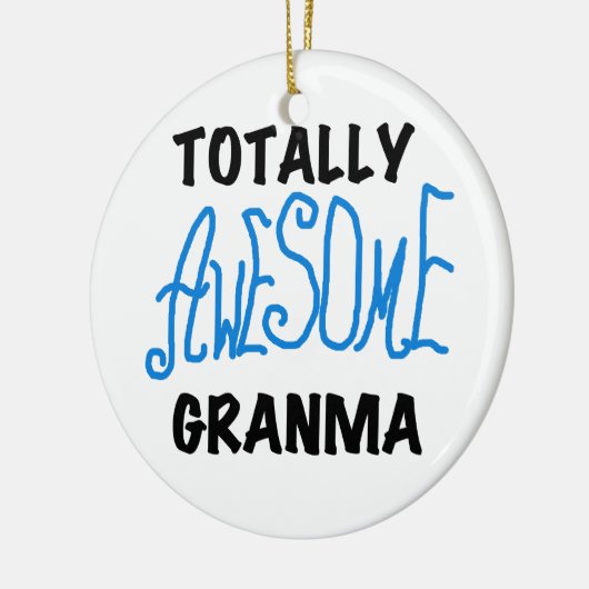 Totaal de Blauwe Giften van T-shirts Geweldige Keramisch Ornament (Links)