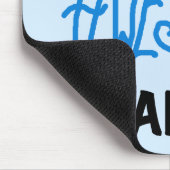 Totaal de Blauwe Giften van T-shirts Geweldige Muismat (Hoek)