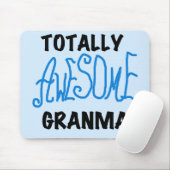 Totaal de Blauwe Giften van T-shirts Geweldige Muismat (Met muis)