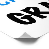 Totaal de Blauwe Giften van T-shirts Geweldige Poster (Hoek)