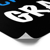 Totaal de Blauwe Giften van T-shirts Geweldige Poster (Hoek)