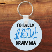 Totaal de Blauwe Giften van T-shirts Geweldige Sleutelhanger (Voorkant)