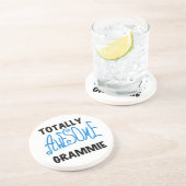 Totaal de Blauwe Giften van T-shirts Geweldige Zandsteen Onderzetter (Zijkant)