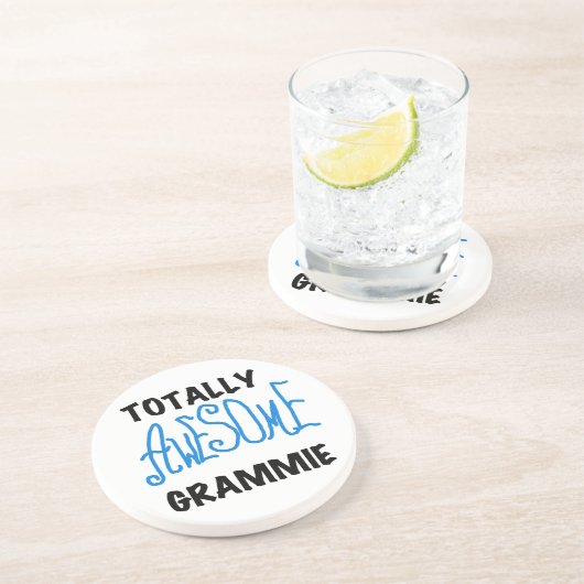 Totaal de Blauwe Giften van T-shirts Geweldige Zandsteen Onderzetter (Zijkant)