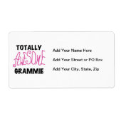 Totaal de Roze Giften van T-shirts Geweldige Etiket (Voorkant)