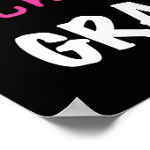 Totaal de Roze Giften van T-shirts Geweldige Gramm Poster (Hoek)