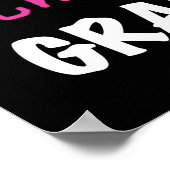 Totaal de Roze Giften van T-shirts Geweldige Gramm Poster (Hoek)