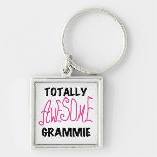 Totaal de Roze Giften van T-shirts Geweldige Gramm Sleutelhanger