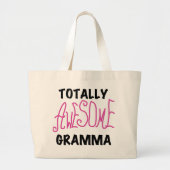 Totaal de Roze Giften van T-shirts Geweldige Grote Tote Bag (Voorkant)