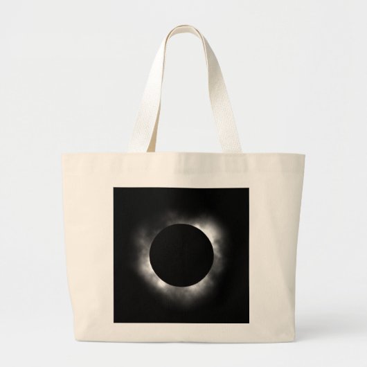 Totaal eclips grote tote bag (Voorkant)